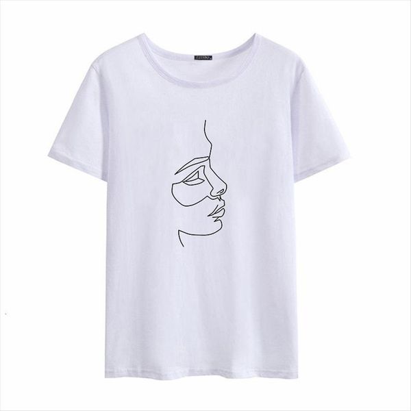 harajuku abstract line printing funny womens summer fashion aesthetic short sleeved, White
harajuku abstract line printing funny womens summer fashion aesthetic short sleeved, White