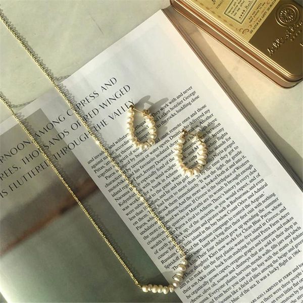 hoop & huggie 2021 summer style jewelry european wind pearl earrings fashion 14k copper electric gold-plated manufacturers direct supply, Golden;silver
hoop & huggie 2021 summer style jewelry european wind pearl earrings fashion 14k copper electric gold-plated manufacturers direct supply, Golden;silver