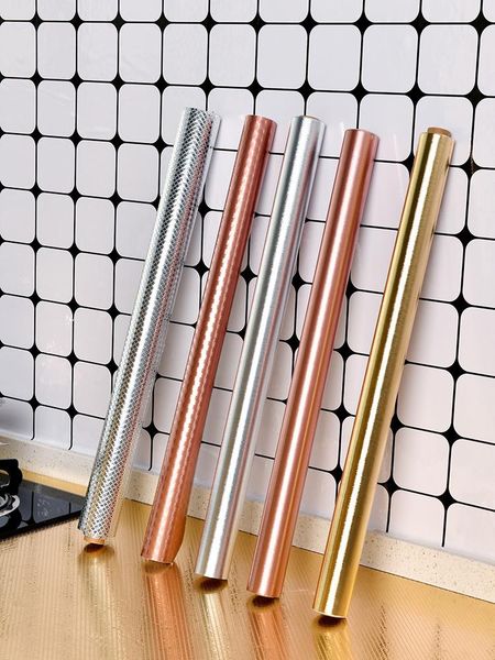 wallpaper self-adhesive thickened waterproof kitchen oil-proof sticker high temperature stove cabinet aluminum foil tin wallpapers
wallpaper self-adhesive thickened waterproof kitchen oil-proof sticker high temperature stove cabinet aluminum foil tin wallpapers
