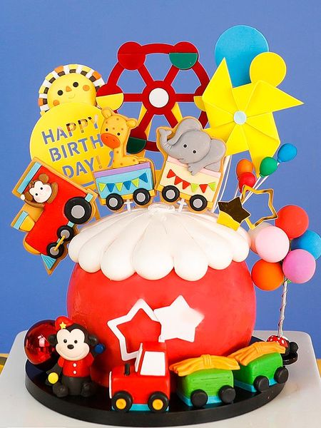 other festive & party supplies circus theme clown birthday decoration cake ers 1 year baby shower baking cakes decora
other festive & party supplies circus theme clown birthday decoration cake ers 1 year baby shower baking cakes decora