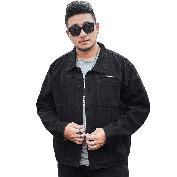men's jackets autumn black denim jacket products in 2021 fashion casual loose bat sleeve large size 6xl 7xl 8xl, Black;brown
men's jackets autumn black denim jacket products in 2021 fashion casual loose bat sleeve large size 6xl 7xl 8xl, Black;brown