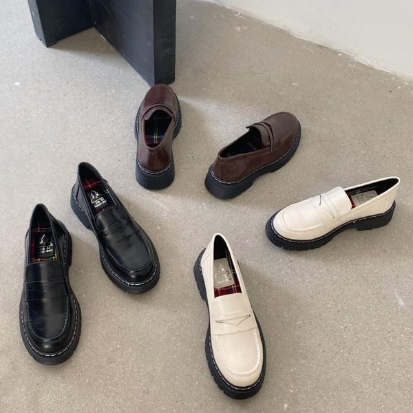 dress shoes boussac round toe platform loafers women black punk chunky heel goth slip on sewing vintage
dress shoes boussac round toe platform loafers women black punk chunky heel goth slip on sewing vintage