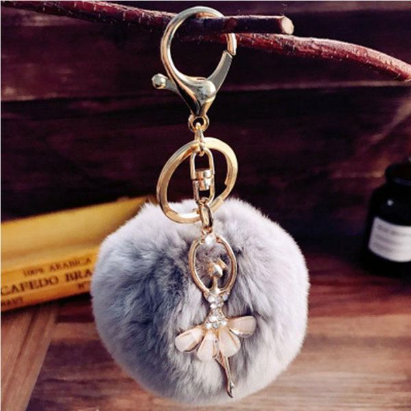 keychains key chain rings fake fur ball keychain pompom angel girl fourrure pompon women bag charms jewelry car, Silver
keychains key chain rings fake fur ball keychain pompom angel girl fourrure pompon women bag charms jewelry car, Silver