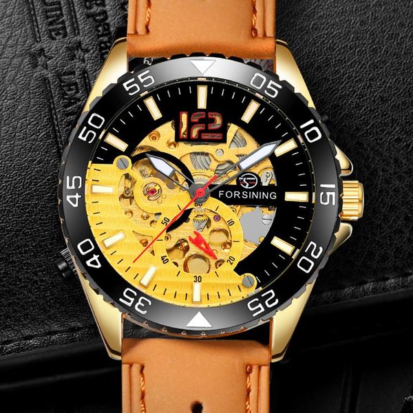wristwatches luxury series leather strap skeleton mechanical wristwatch men fashion sport automatic self-wind men's watch 30m waterproo, Slivery;brown
wristwatches luxury series leather strap skeleton mechanical wristwatch men fashion sport automatic self-wind men's watch 30m waterproo, Slivery;brown