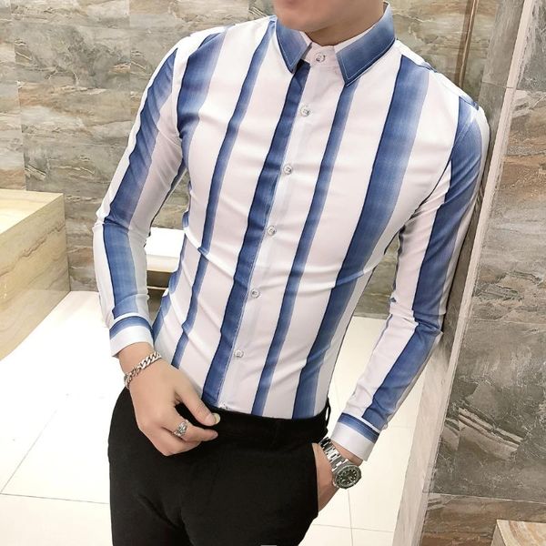 men's casual shirts shirt dress brand mens shrits slim fit all match streetwear men long sleeve business formal wear, White;black
men's casual shirts shirt dress brand mens shrits slim fit all match streetwear men long sleeve business formal wear, White;black