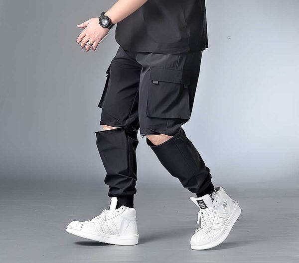 men's pants 7xl 6xl xxxxl men mens autumn joggers hip hop male streetwear cotton casual trousers removable pant 1l96, Black
men's pants 7xl 6xl xxxxl men mens autumn joggers hip hop male streetwear cotton casual trousers removable pant 1l96, Black