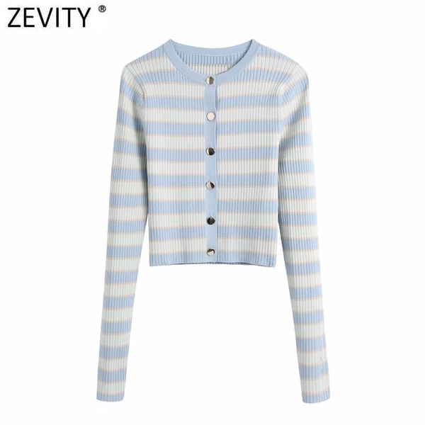 women fashion o neck long sleeve striped knitting sweater female breasted slim cardigan chic crop sw828 210420, White;black
women fashion o neck long sleeve striped knitting sweater female breasted slim cardigan chic crop sw828 210420, White;black