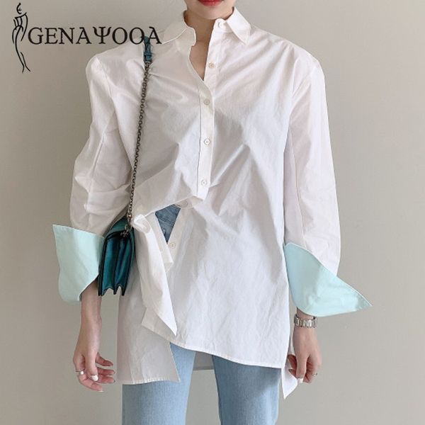 genayooa korean women long sleeve womens and blouses streetwear elegant shirt office ladies vintage blouse autumn 210417, White
genayooa korean women long sleeve womens and blouses streetwear elegant shirt office ladies vintage blouse autumn 210417, White