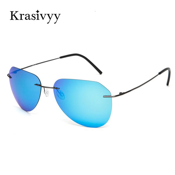 sunglasses fashion krasivyy pilot polarized women ultralight rimless pure titanium glasses oculos de sol uv400, White;black
sunglasses fashion krasivyy pilot polarized women ultralight rimless pure titanium glasses oculos de sol uv400, White;black