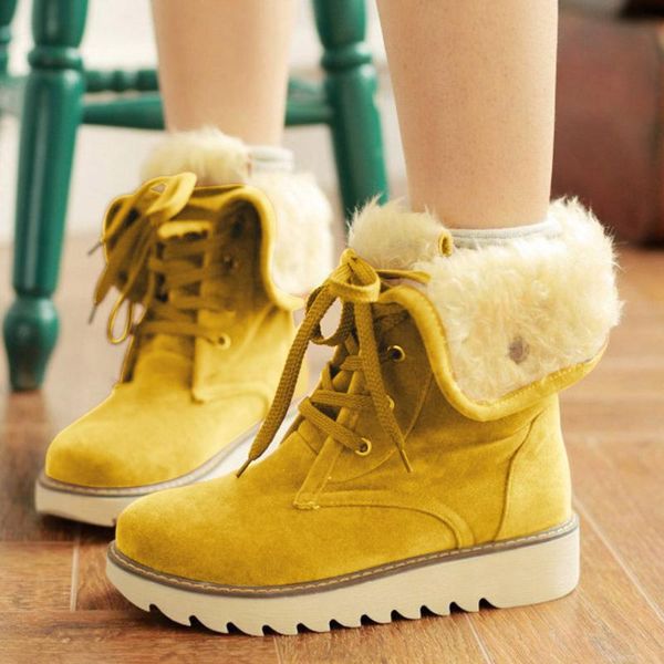 boots woman winter 2021 lace up snow shoes women fashion turn-over bootas female non slip flock long booties, Black
boots woman winter 2021 lace up snow shoes women fashion turn-over bootas female non slip flock long booties, Black