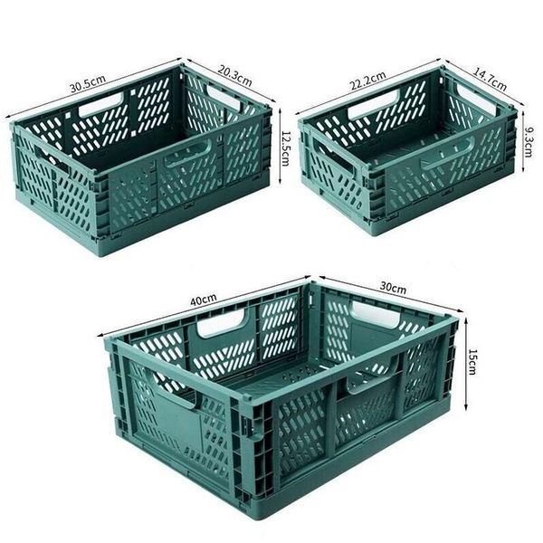 storage baskets foldable plastic basket cosmetic toy folding universal box desks / l xl
storage baskets foldable plastic basket cosmetic toy folding universal box desks / l xl