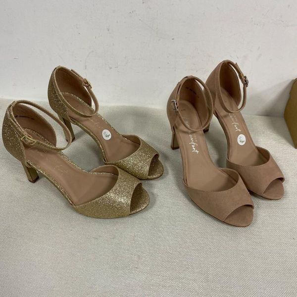 dress shoes european and american fashion spring summer luminous material high heel women 's peep toe sandals 36-41 size gladiator, Black
dress shoes european and american fashion spring summer luminous material high heel women 's peep toe sandals 36-41 size gladiator, Black