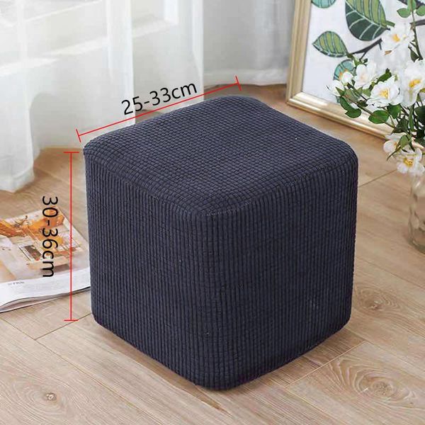 chair covers solid color square stool thick stretch knitting round seat living room cover home universal protector
chair covers solid color square stool thick stretch knitting round seat living room cover home universal protector