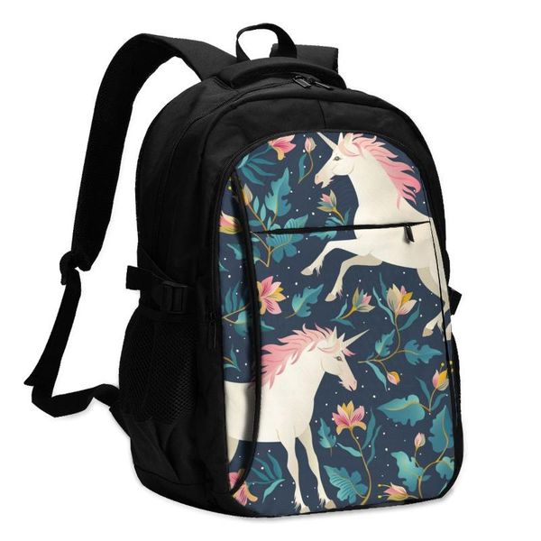 backpack usb boys cycling sports travel versatile fashion magic unicorns and floral student school
backpack usb boys cycling sports travel versatile fashion magic unicorns and floral student school