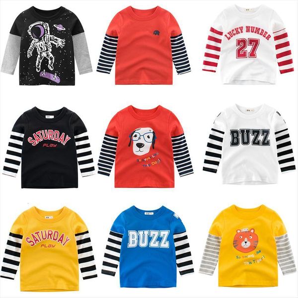 boys girls t shirt long sleeve 100% cotton baby dinosaur sport costume autumn childrens bottom 2 8 y, Blue
boys girls t shirt long sleeve 100% cotton baby dinosaur sport costume autumn childrens bottom 2 8 y, Blue