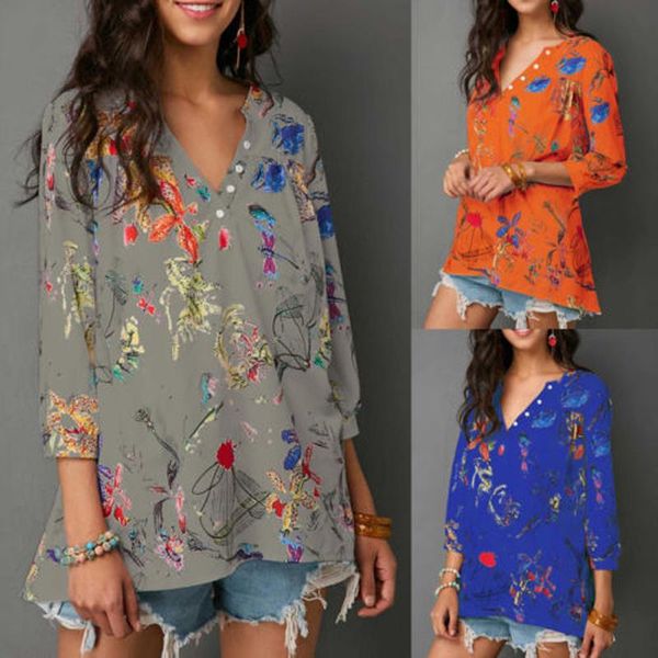 women's blouses & shirts 2021 brand fashion women ladies long sleeve loose blouse casual shirt beach chiffon v-neck, White
women's blouses & shirts 2021 brand fashion women ladies long sleeve loose blouse casual shirt beach chiffon v-neck, White