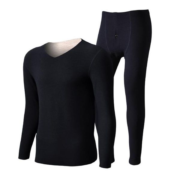 men's thermal underwear for men long johns v-neck keep warm thin therol sets soft elastic leggings and undershirt, Black;white
men's thermal underwear for men long johns v-neck keep warm thin therol sets soft elastic leggings and undershirt, Black;white