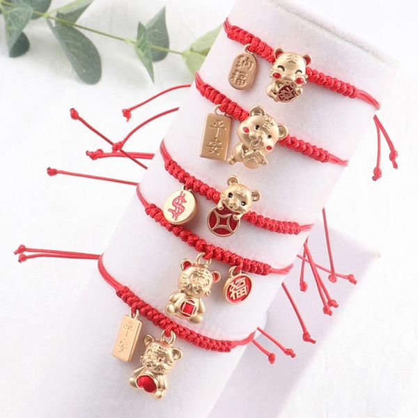 bangle 2022 chinese year tiger rope red string bracelets handmade craft gift of the bracelet, Black
bangle 2022 chinese year tiger rope red string bracelets handmade craft gift of the bracelet, Black