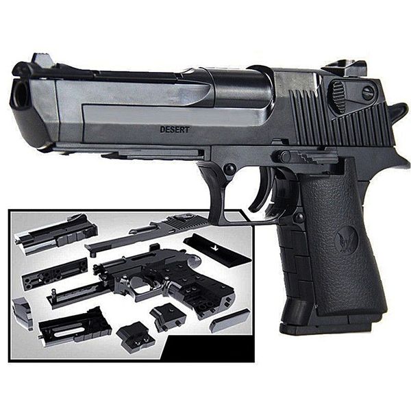 children toy gun 1:10 kids assembling building block bricks pistol educational assembled plastic model for birthday gift
children toy gun 1:10 kids assembling building block bricks pistol educational assembled plastic model for birthday gift