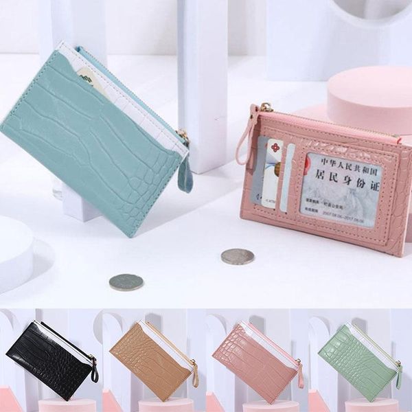 card holders crocodile pattern holder lady temperament versatile style classic multi-card slot pu leather coin purse, Brown;gray
card holders crocodile pattern holder lady temperament versatile style classic multi-card slot pu leather coin purse, Brown;gray