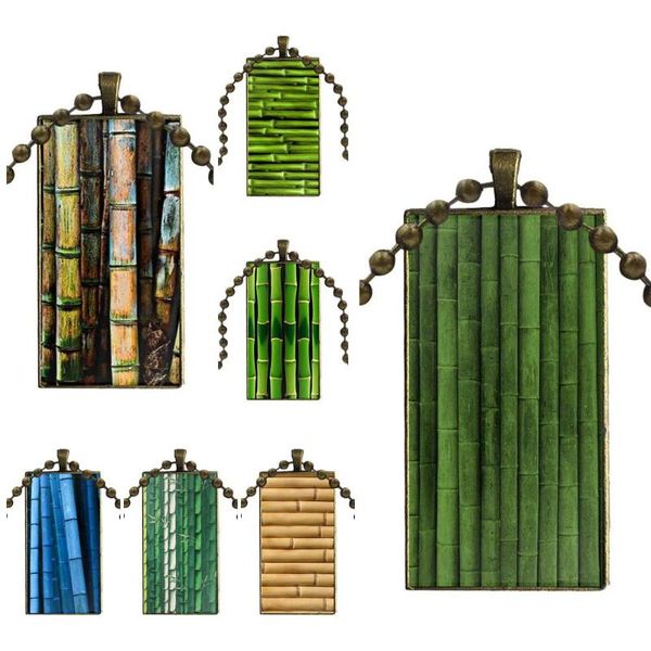 for girls statement maxi glass cabochon pendant necklace rectangle fashion bamboo art natural necklaces, Silver
for girls statement maxi glass cabochon pendant necklace rectangle fashion bamboo art natural necklaces, Silver