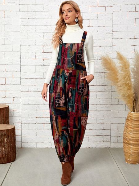 emery rose graphic print pocket detail overall jumpsuit without tee l6sy#, White
emery rose graphic print pocket detail overall jumpsuit without tee l6sy#, White