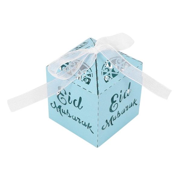 gift wrap 50 pcs eid mubarak boxes ramadan candy box set snack sugar chocolate bag party decorations hollow