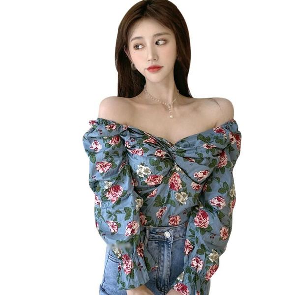 women's shirt 2021 korean version of spring and autumn chiffon floral v neck sweet long-sleeved blouse blouses & shirts, White
women's shirt 2021 korean version of spring and autumn chiffon floral v neck sweet long-sleeved blouse blouses & shirts, White