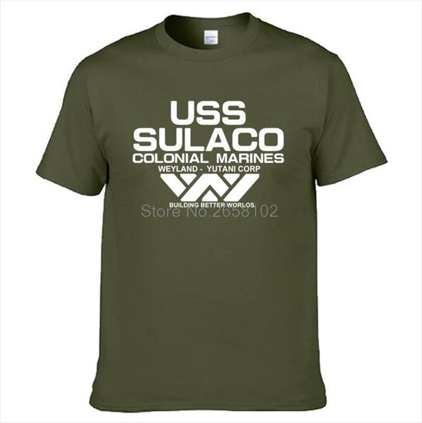 fashion uscss nostromo alien uss men sulaco colonial marines aliens off world short sleeve cotton o neck tees, White;black
fashion uscss nostromo alien uss men sulaco colonial marines aliens off world short sleeve cotton o neck tees, White;black