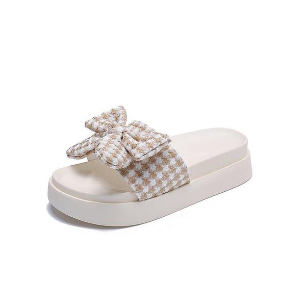 summer shoes women flat thick sandals soft leather buckle casual open toe bow slippers, Black
summer shoes women flat thick sandals soft leather buckle casual open toe bow slippers, Black