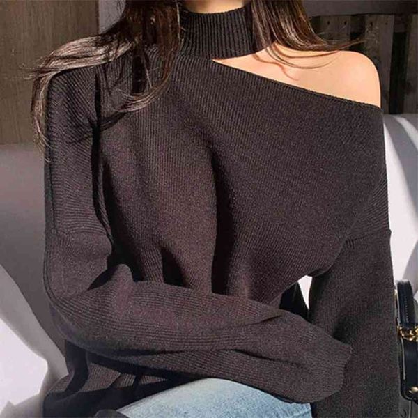 all-match casual hollow turtleneck sweater women korean long sleeve loose knit pullover simple streetwear pull femme 210514, White;black
all-match casual hollow turtleneck sweater women korean long sleeve loose knit pullover simple streetwear pull femme 210514, White;black