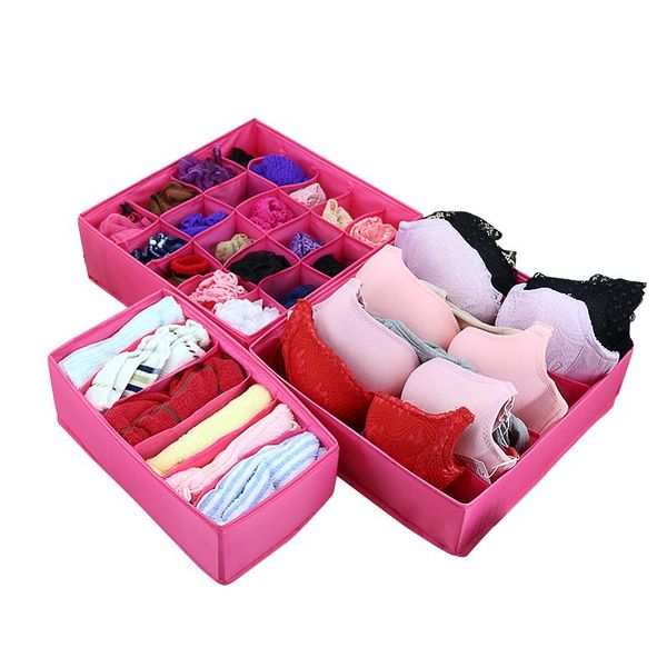 storage drawers 3pcs oxford cloth underwear socks box for home container bra tie divider folding drawer organizer
storage drawers 3pcs oxford cloth underwear socks box for home container bra tie divider folding drawer organizer