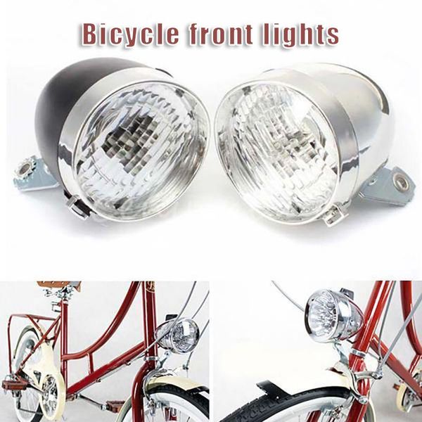 bike lights vintage retro bicycle front light headlight with 3 led 160 degree wide vision accessory ha
bike lights vintage retro bicycle front light headlight with 3 led 160 degree wide vision accessory ha