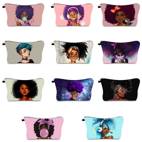 cosmetic bags & cases women's polyester cute girl print makeup bag waterproof storage zipper portable female travel organizer
cosmetic bags & cases women's polyester cute girl print makeup bag waterproof storage zipper portable female travel organizer