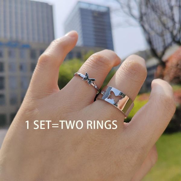 wedding rings bohemian vintage butterfly open for women men couple matching set cuff fine engagement ring adjustable jewelry, Slivery;golden
wedding rings bohemian vintage butterfly open for women men couple matching set cuff fine engagement ring adjustable jewelry, Slivery;golden
