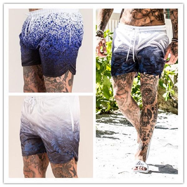 latest spring and summer comfortable sports fitness shorts men's trend casual gradient light board five-point pants, White;black
latest spring and summer comfortable sports fitness shorts men's trend casual gradient light board five-point pants, White;black