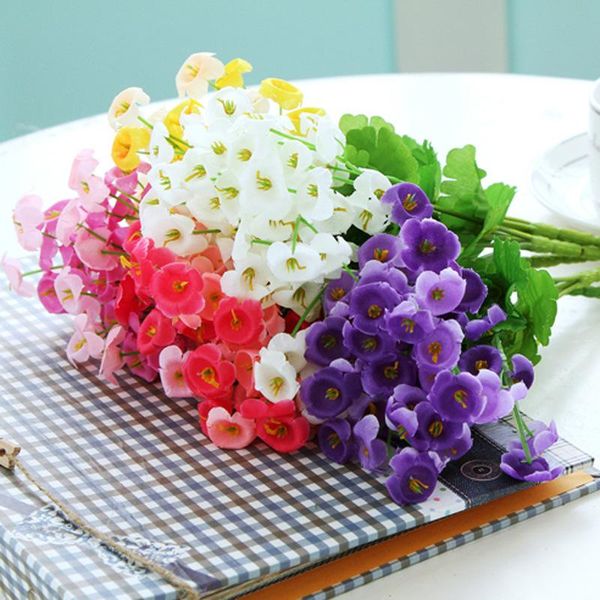 decorative flowers & wreaths beautiful artificial silk clover campanula 60 heads flower diy home office el party decoration fake
decorative flowers & wreaths beautiful artificial silk clover campanula 60 heads flower diy home office el party decoration fake