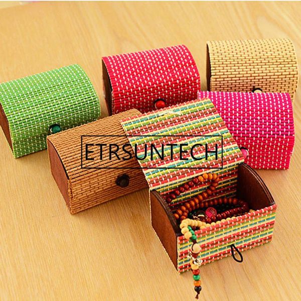 gift wrap 100pcs/lot creative bamboo wooden jewelry storage box ring necklace earrings boxes case organizer
gift wrap 100pcs/lot creative bamboo wooden jewelry storage box ring necklace earrings boxes case organizer