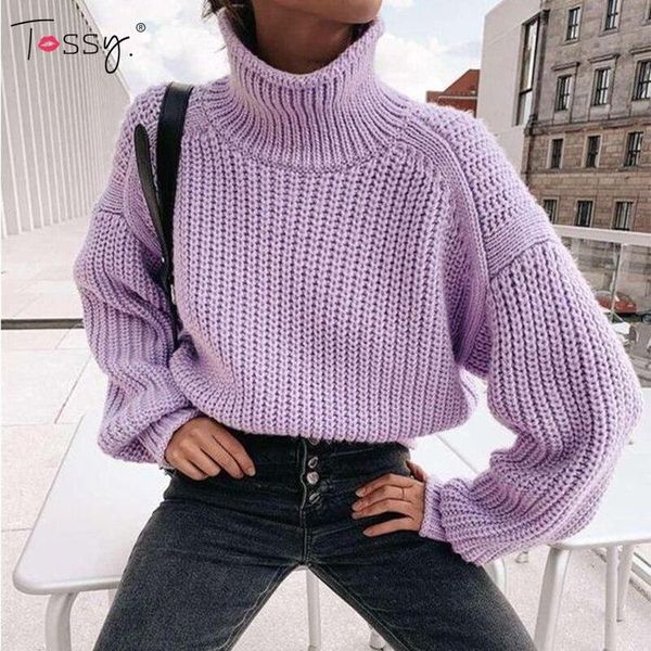 women's sweaters tossy 2021 autumn winter women thick sweater knitted ribbed pullover casual loose jumper soft warm pull femme, White;black
women's sweaters tossy 2021 autumn winter women thick sweater knitted ribbed pullover casual loose jumper soft warm pull femme, White;black