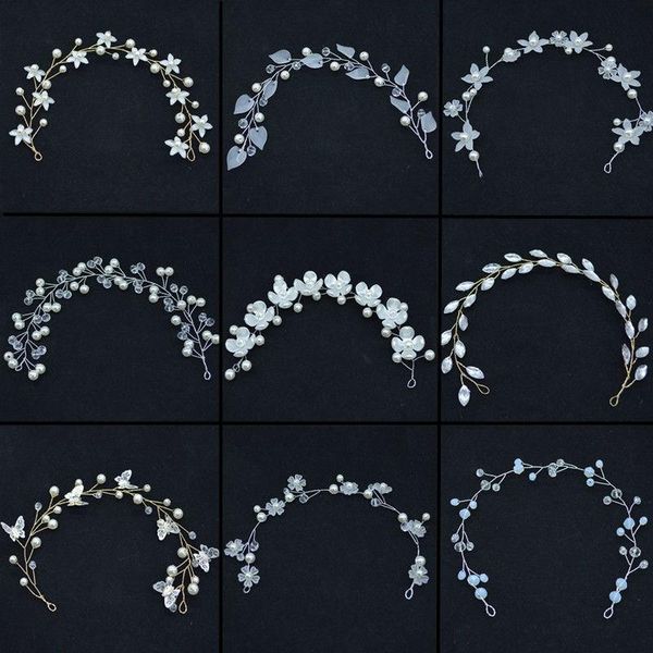 hair clips & barrettes fashion bride headpiece pearl bands vines handmade copper crystal headbands for wedding acccessories women jewelry, Golden;silver
hair clips & barrettes fashion bride headpiece pearl bands vines handmade copper crystal headbands for wedding acccessories women jewelry, Golden;silver