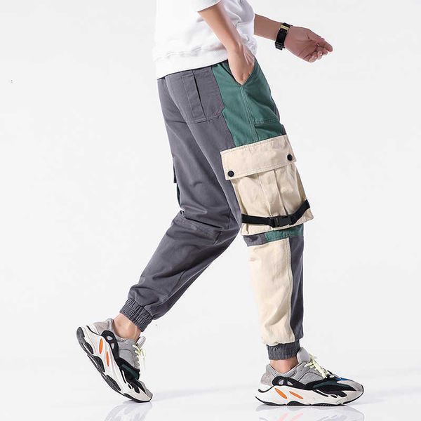 men's pants cotton multi-pockets safari style fashion cargo autumn hip hop streetwear casual elastic trousers men p904 zpeb, Black
men's pants cotton multi-pockets safari style fashion cargo autumn hip hop streetwear casual elastic trousers men p904 zpeb, Black