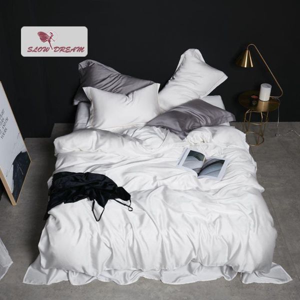 bedding sets slowdream women 100% silk white set beauty romantic duvet cover pillwocase king flat sheet for sleep
bedding sets slowdream women 100% silk white set beauty romantic duvet cover pillwocase king flat sheet for sleep