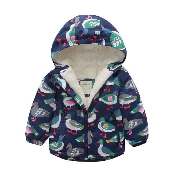 spring autumn outwear fashion duck printing hoodies child winter thicken padded jacket kids boy&girls keep warm coat, Blue;gray
spring autumn outwear fashion duck printing hoodies child winter thicken padded jacket kids boy&girls keep warm coat, Blue;gray