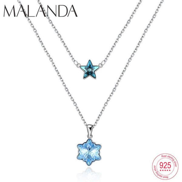 pendant necklaces malanda stars shaped crystal from pendants for women double chain statement luxury jewelry gift, Silver
pendant necklaces malanda stars shaped crystal from pendants for women double chain statement luxury jewelry gift, Silver