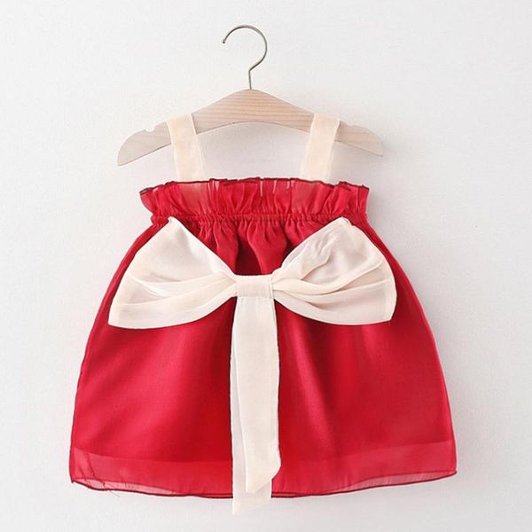 girl's dresses baby girl party and wedding born infant girls suspenders solid gauze bow princess dress clothes summer vestidos, Red;yellow
girl's dresses baby girl party and wedding born infant girls suspenders solid gauze bow princess dress clothes summer vestidos, Red;yellow