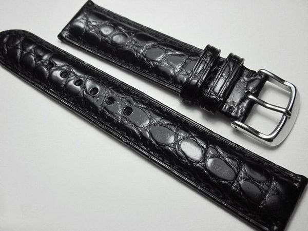watch bands 18 19 20 21 22mm high-end cozy men women handmade watchband alligator strap black crocodile skin genuine leather belt, Black;brown
watch bands 18 19 20 21 22mm high-end cozy men women handmade watchband alligator strap black crocodile skin genuine leather belt, Black;brown