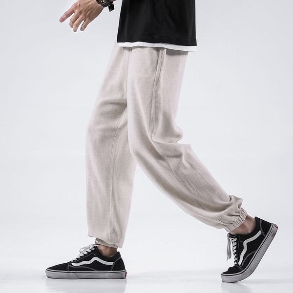 m-5xl elastic waist cuffed linen pants ankle length summer comfortable japanese streetwear workout harem hemp trousers xxxxxl, Black
m-5xl elastic waist cuffed linen pants ankle length summer comfortable japanese streetwear workout harem hemp trousers xxxxxl, Black