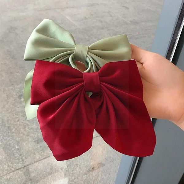 hair accessories oversized bow knot hairgrips satin chiffon barrette clip elegant headwear ponytail hairpins crocodile women access b3c1, Slivery;white
hair accessories oversized bow knot hairgrips satin chiffon barrette clip elegant headwear ponytail hairpins crocodile women access b3c1, Slivery;white