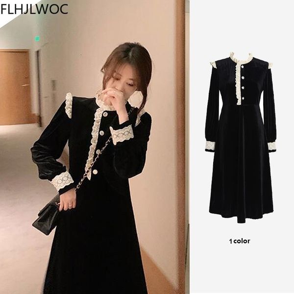 casual dresses romatic gentle girls french style fenimine women female patchwork ruffled white lace stand collar retro vintage bla, Black;gray
casual dresses romatic gentle girls french style fenimine women female patchwork ruffled white lace stand collar retro vintage bla, Black;gray