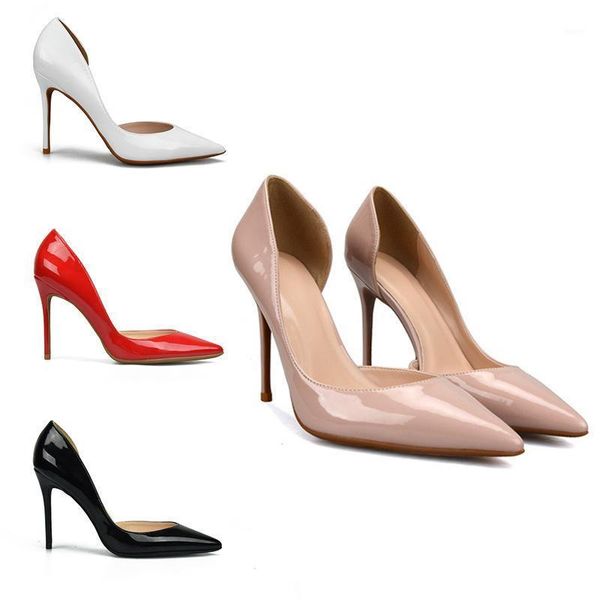 dress shoes style fashion single sleeve 2021 autumn women's pointed super high heels1, Black
dress shoes style fashion single sleeve 2021 autumn women's pointed super high heels1, Black